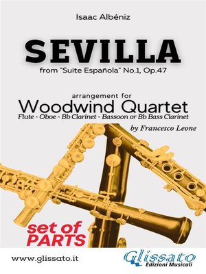 cover image of Sevilla--Woodwind Quartet (parts)
